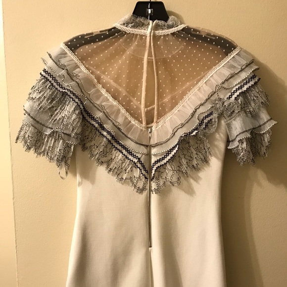 Self-Portrait lace cocktail dress
